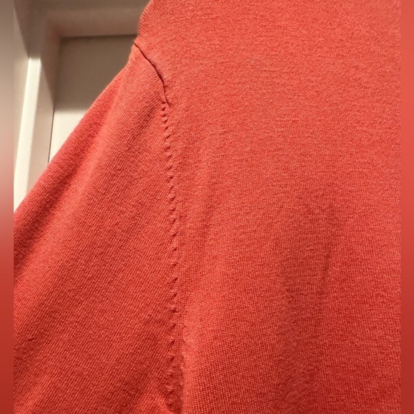 Chico’s Soft Orange Turtleneck Sweater Size 1 (M) - Picture 3 of 13